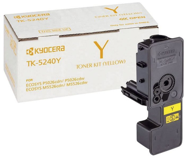KYOCERA-MITA Original Kyocera Toner-Kit gelb (02R7ANL0,1T02R7ANL0,2R7ANL0,TK-5240Y), TK5240Y