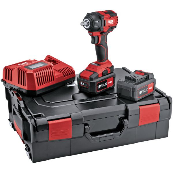 FLEX Akku-Schlagschrauber 18,0 V IW 1/2" 18.0-EC/5.0 Set, 504912