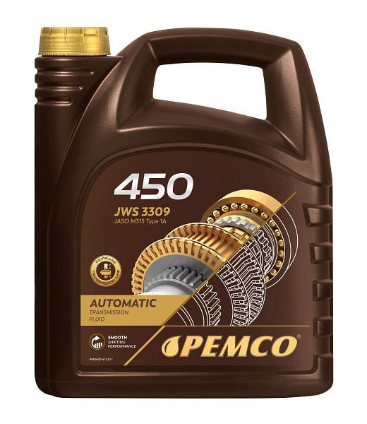 PEMCO Getriebeöl 450 ATF JWS 3309, VE: 4 l, PM0450-4