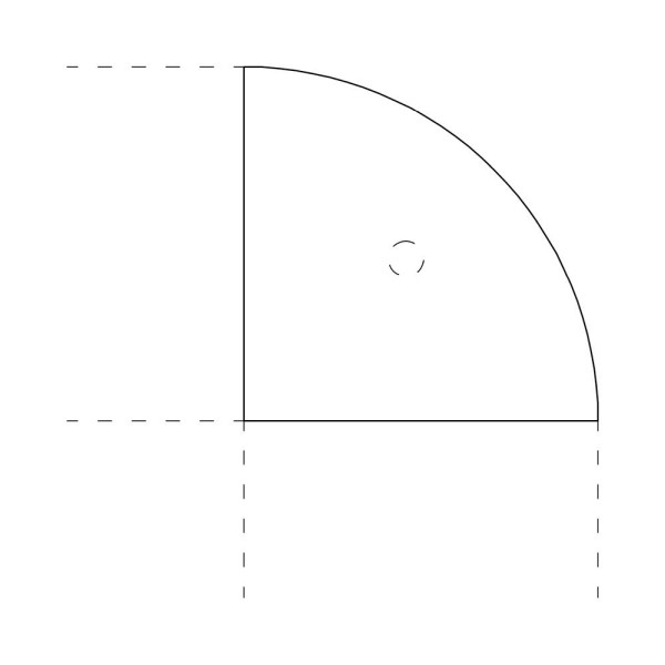 Deskin Verkettungsplatte MULTI M, Dekor weiß, B 800 x T 800 x H 620 - 820 mm, 267633