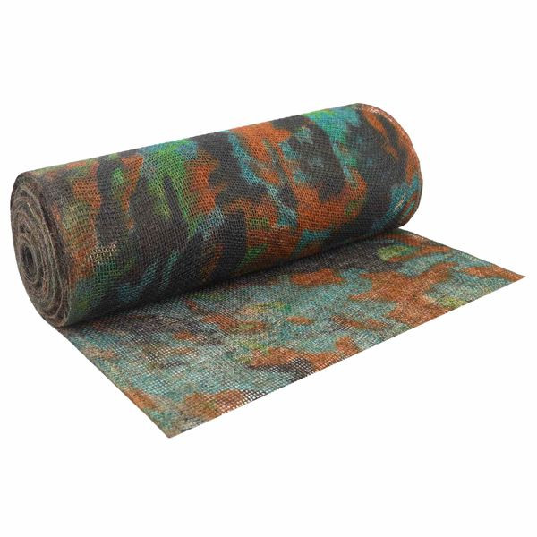 vidaXL Juterolle Tarnung 100 x 2500 cm, 42012086, 8721359334036