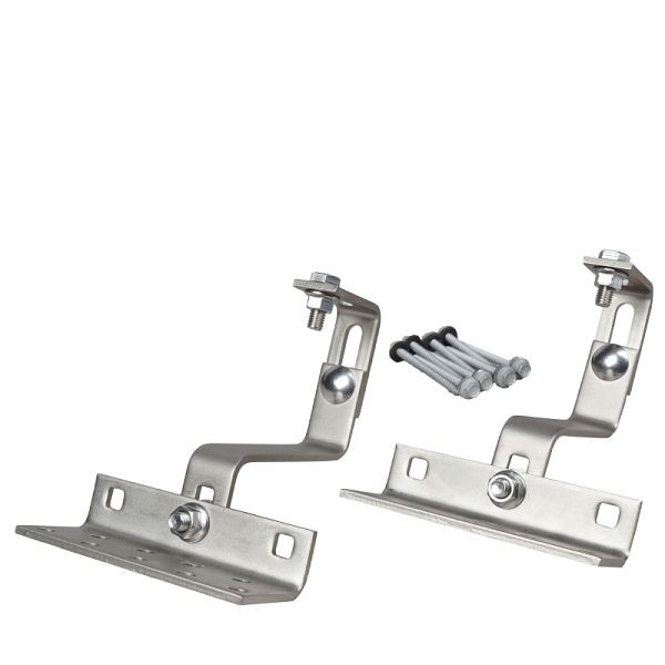 WATTSTUNDE Hausdachhalterung Dachhaken, vormontiert & flexibel verstellbar, 204-00104