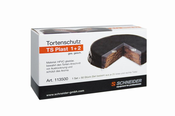 Schneider Tortenschutzscheiben TS 1+2, 50 Stück im Karton (Set), 113500