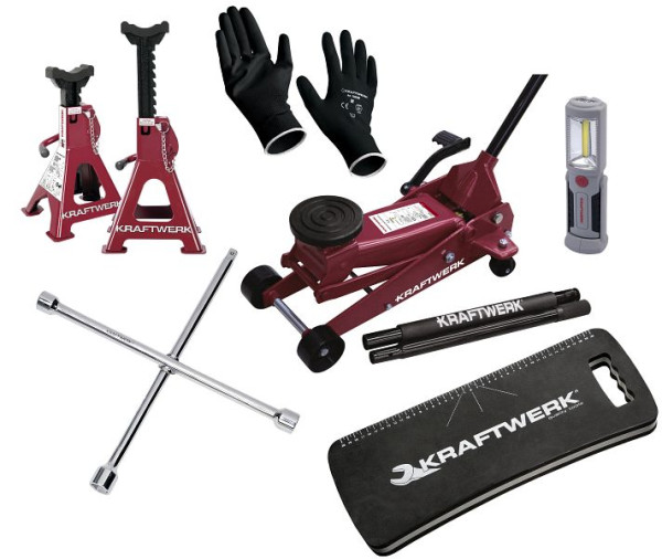 Kraftwerk Universal-Radwechsel-Satz 38101, Knie- und Sitzunterlage, 401.901.000