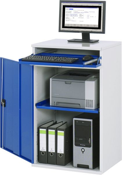 RAU Computer-Schrank, stationär, 650x1060x520 mm, 07-650-M60.11