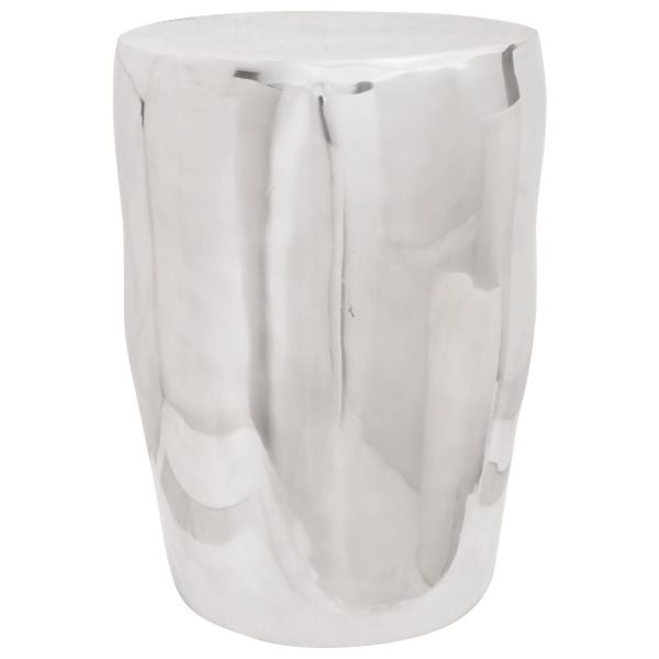 vidaXL Hocker Silber 33x33x45 cm Abmessung Aluminium, 42000151