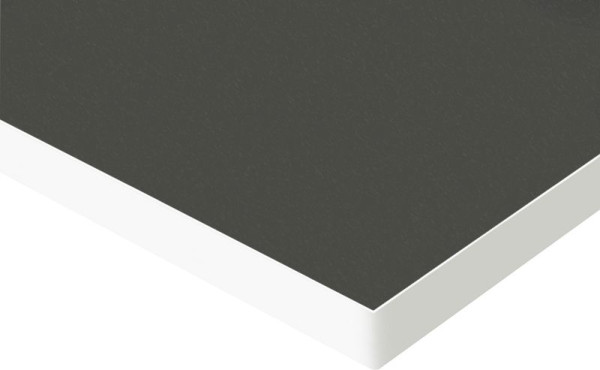 RAU Arbeitsplatte mit Trovidur-Belag, B3000 x T900 x S50 mm, T-300-090-50