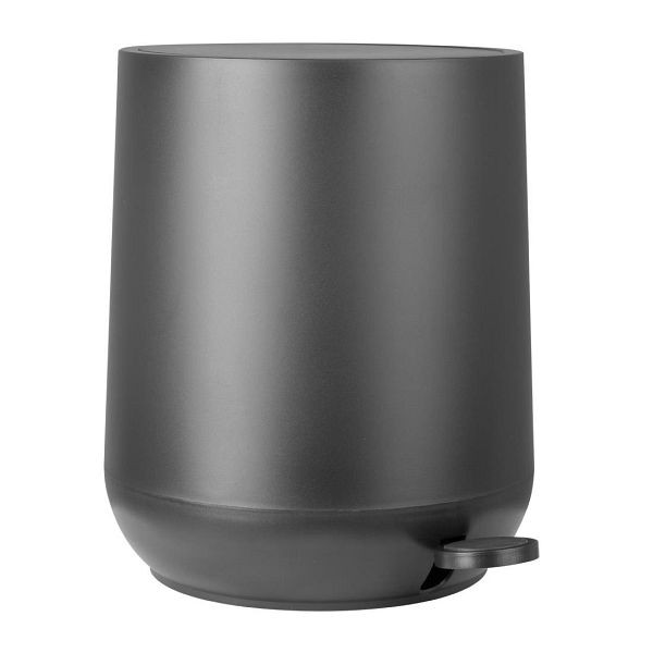 Jantex runder Pedaleimer schwarz 5 Liter, mit Inneneimer, HT480