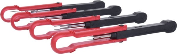 KS Tools Profi-Entriegelungswerkzeug-Satz NFZ, Upgrade2, 4-teilig, 150.0810