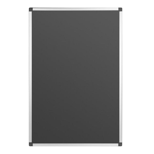 Olympia Schwarze Magnettafel 600x900mm, für Personalräume, Küchen und Konferenzräume, HS807
