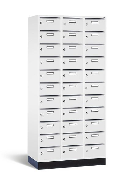 C+P Verteilerschrank Intro, H1950xB920xT490mm, Farbe: Verkehrsweiß, 8170-311 S10062