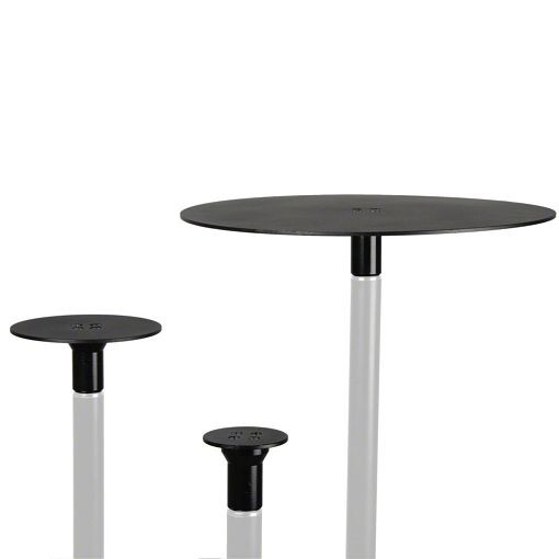 Walimex produktteller, 3er Set, Produktfarbe: Schwarz, 1016330, 4250234563307