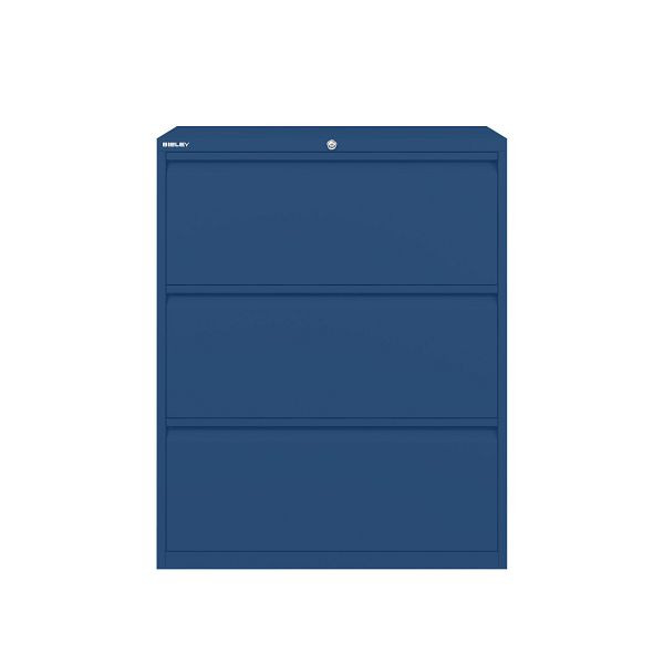 Bisley Essentials Schubladenschrank, Höhe 1000-1024 mm, 639 oxfordblau, YESF0810639
