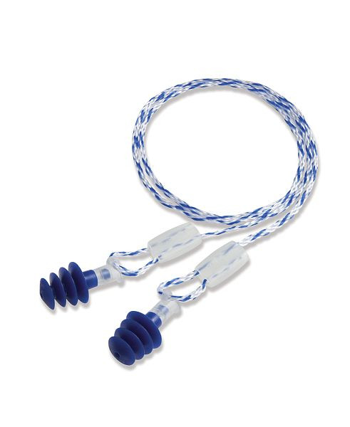 Honeywell Gehörschutzstöpsel 656 NST, SNR 22, Größe L, blau, VE: 2 Stück, 123415