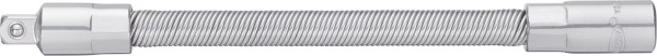VIGOR Flexible Verlängerung, Vierkant hohl 6,3 mm (1/4 Zoll), Vierkant massiv 6,3 mm (1/4 Zoll), 145 mm, V2457N