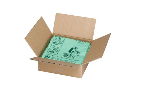 VAR Hundekotbeutel, grün kompostierbar, nach EN13432, VE: 600 Stück, 21136