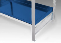 Vorschau: DENIOS Gefahrstoffregal GRW 1060 wassergefährdender Stoffe, 4 verzinkte Stahlwannen, Grundfeld, 199564 Vorschau: DENIOS Gefahrstoffregal GRW 1060 wassergefährdender Stoffe, 4 verzinkte Stahlwannen, Grundfeld, 199564