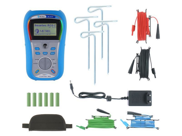 Metrel Prüfgerät Smartec Earth / Clamp - Standard Set, MI 3123, 20991538