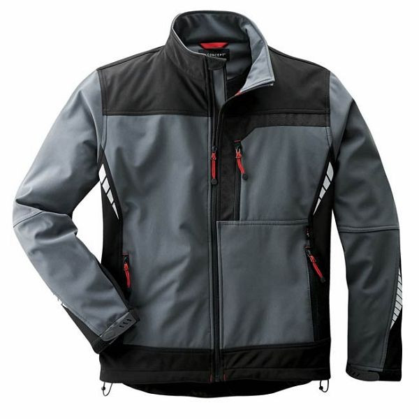 Scheibler Professional Softshelljacke, anthrazit/schwarz, Größe: L, 8478-L