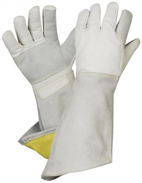 Hase Safety KARLSRUHE, Schweisser-Handschuhe, Rindnarbenleder, Größe: 10, VE: 6 Paar, 309000