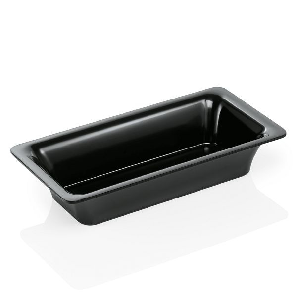 WAS GN 97 GN Behälter 1/3-065 mm, schwarz, Melamin, 9713066