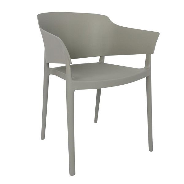 Bolero Lorenzo Cafe Stühle Medium Grau (2er Pack), DX970