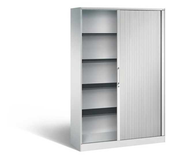 C+P Rollladenschrank Asisto, H1980xB1200xT435mm, Farbe: Lichtgrau, Bügelgriff, 5 OH, 143001-000 S10000