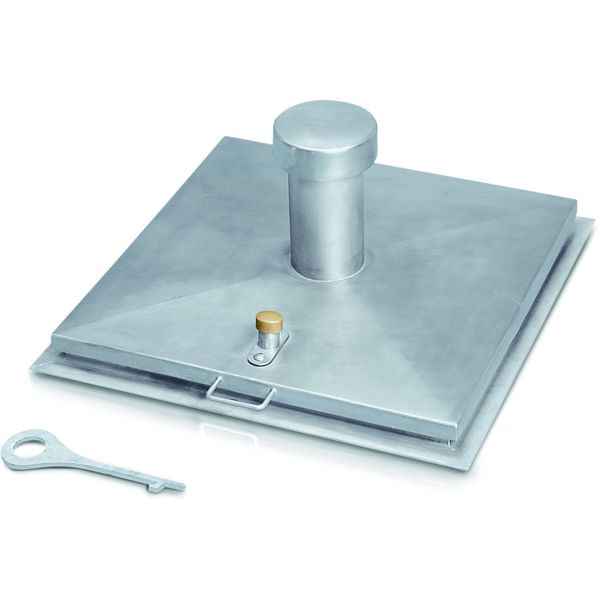 ZARGES Brunnenabdeckung 800 x 800 mm, Stahl verzinkt, 47111