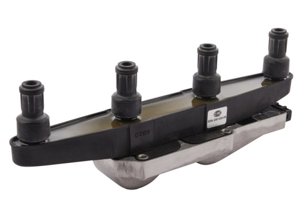 HELLA Zündspule, 4-polig, Zündspulenleiste, geschraubt, 5DA 230 035-091