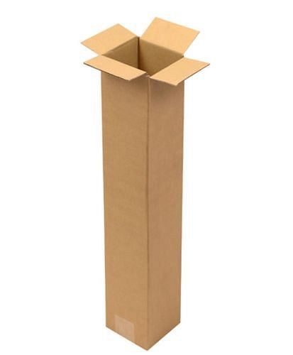 TransPak Wellpapp-Faltkarton 1-wellig, Innenmaß 108 x 108 x 610 mm, Format A1, Qualität 1.20B, VE: 50 Stück, 299205