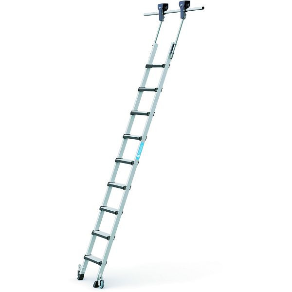 ZARGES Comfortstep Trec LH - LM-Stufen-Regalleiter 9 Stufen, 41415