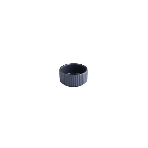 APS Schale THE GRID - Porzellan marine, Ø 7,5 cm, 70 ml, stapelbar, 19144