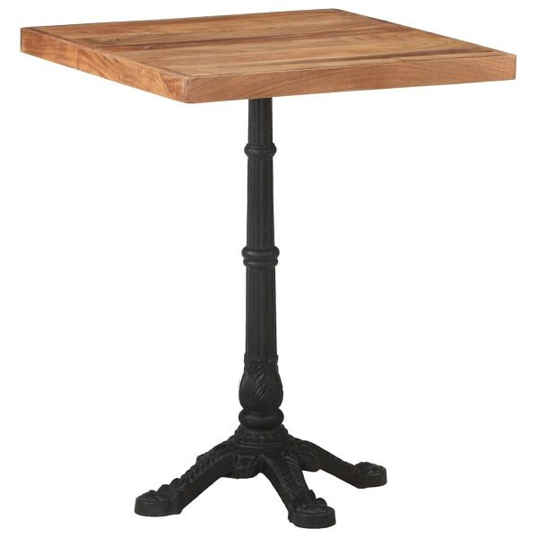 vidaXL Bistrotisch 60x60x76 cm Akazie Massivholz, 321085