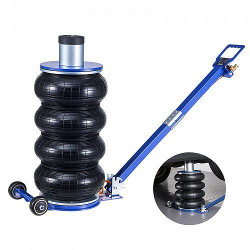 VEVOR pneumatischer Wagenheber 6 t mit erhöhter Säule, verstellbarem Griff & Gummiauflage, 170–583 mm Hubhöhe, für Pkw/SUV/Pickups, DZGZQNQJDLS6CB1LJ001V0