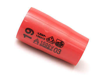 Lemp Steckschlüssel Einsatz 19mm 1/2" normal 12 kt, 135419