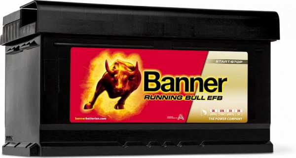 Banner PKW Batterie Running Bull EFB 575 12 für Standard Start/Stop Anwendung, 012575120101