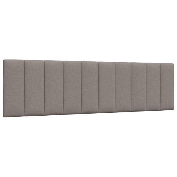 vidaXL Kopfteil-Kissen "Hanko" Taupe 180 cm Stoff, 4019181