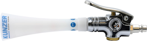 Kunzer Mini-Ausblaspistole kompakte Ausblaspistole mit rotierendem Luftauslass, 7MAP01