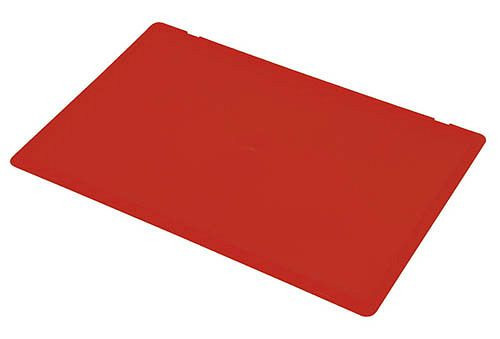 Bedrunka+Hirth Hakendeckel, lose, rot, Maße in mm (BxT): 600 x 300, E5311.R.64