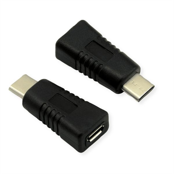 VALUE USB 2.0 Adapter, Typ C - MicroB, ST/BU, OTG, 12.99.3190