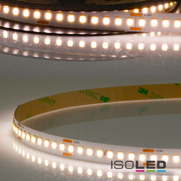ISOLED LED HEQ930 Flexband High Bright, 24V DC, 12W, IP20, 3000K, 150 lm/W, 5m Rolle, 160 LED/m, 114252