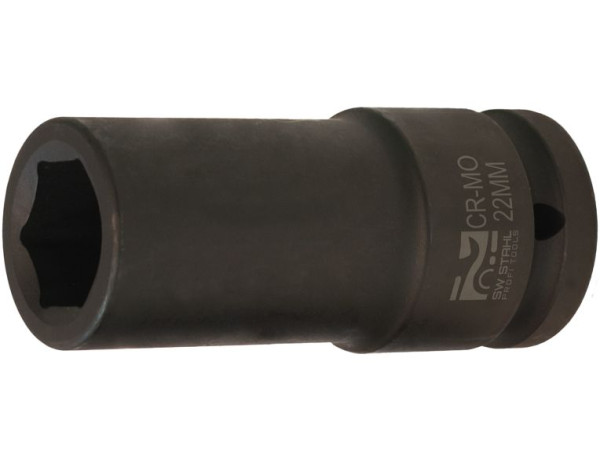 SW-Stahl IMPACT-Steckschlüsseleinsatz, 3/4", 22 mm, tief, 07910L-22