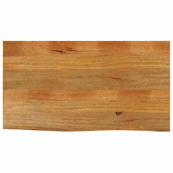 vidaXL Tischplatte mit Baumkante 100x60x3,8 cm Massivholz Mango, 370598