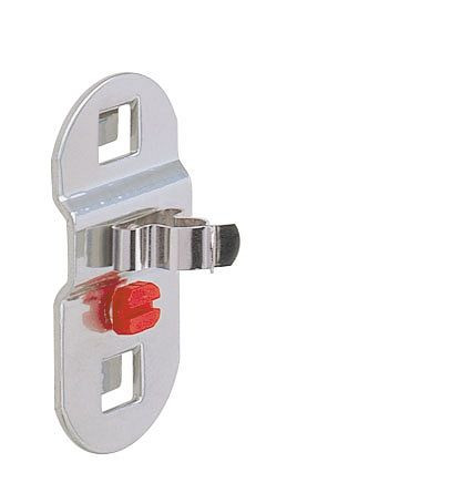 Kappes RasterPlan Werkzeugklemme D 13 mm, einfach, kleine Grundplatte alufarben, 4043.00.0301