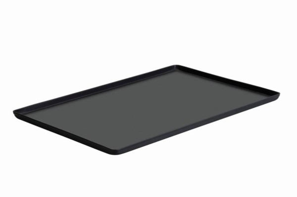 Schneider Ausstell-/Thekenblech "schwarz", Alu, pulverbeschichtet, 400 x 600 x 10 mm, 154096