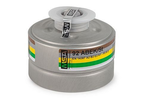 MSA Kombinationsfilter 92 ABEK/St, Schutzstufe A2B2E2K1P2 R D, 259980