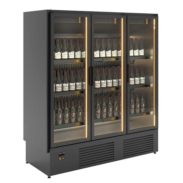 Vaiotec TOPLINE 800 Weinkühlschrank Schwarz, 1690 Liter, Breite: 1908 mm, 11692