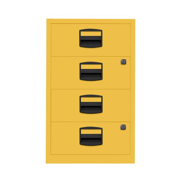 Bisley Home Beistellschrank PFA, 4 Universalschubladen, 642 sunflower, PFA4S642