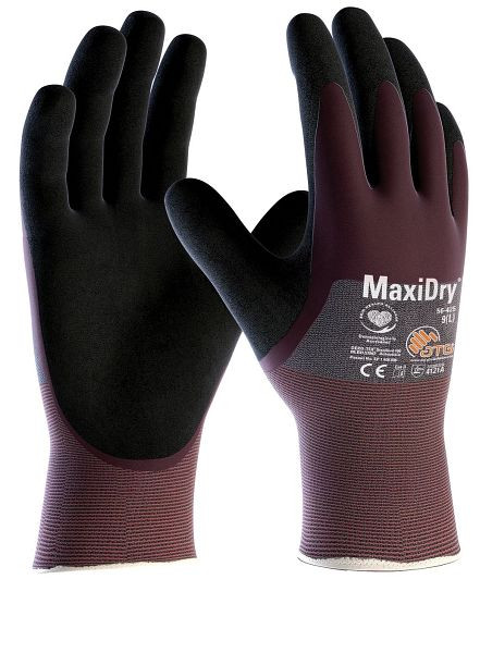 ATG MaxiDry Nylon-Strickhandschuhe (56-425), Größe: 6, VE: 12 Paar, 2372-6