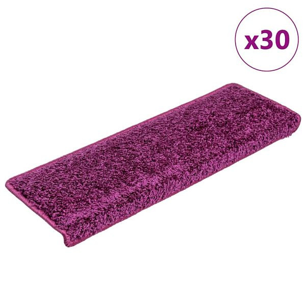 vidaXL Stufenmatten 30 Stk. 65x21x4 cm Violett, 3365830